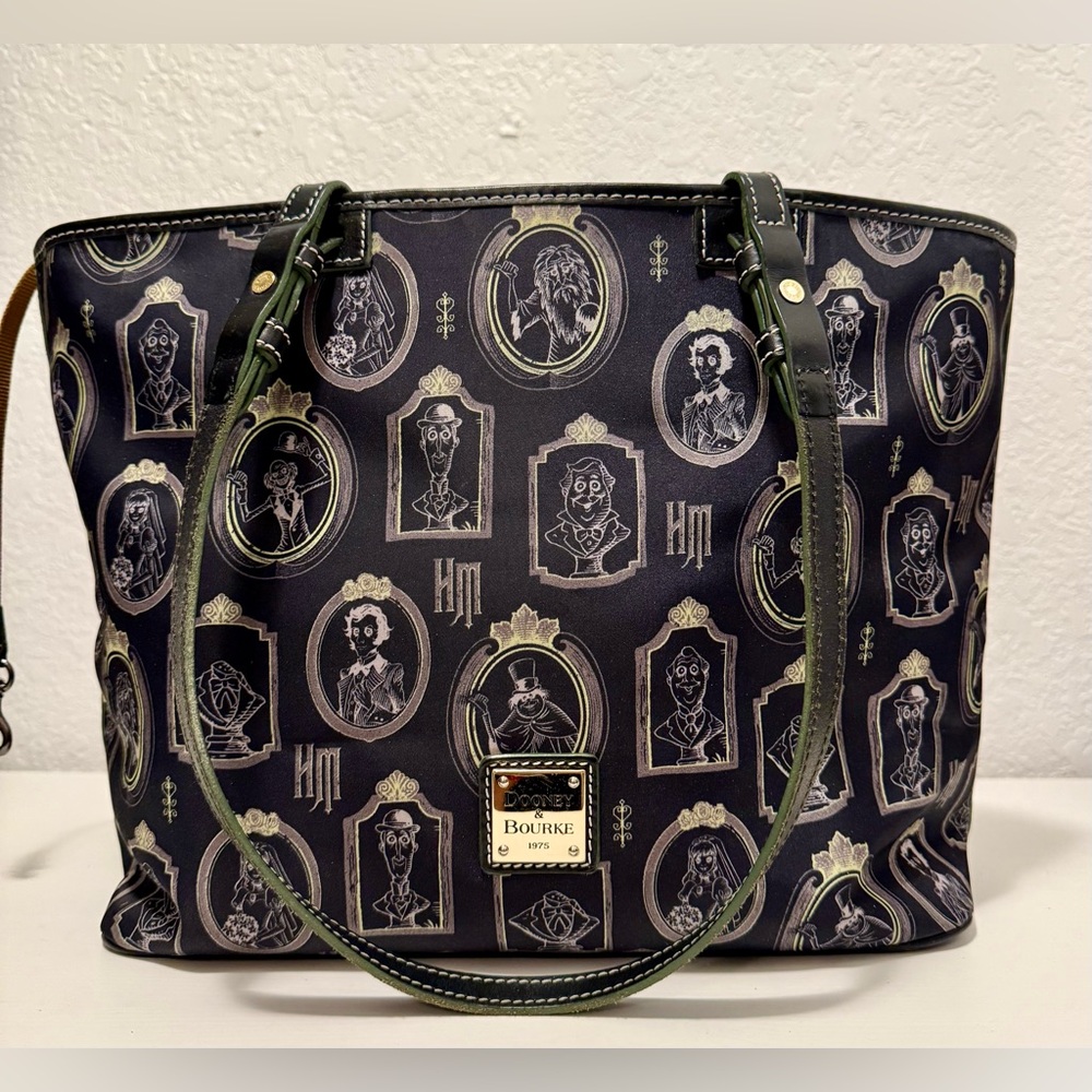 Dooney & Bourke Black Haunted Portraits Tote